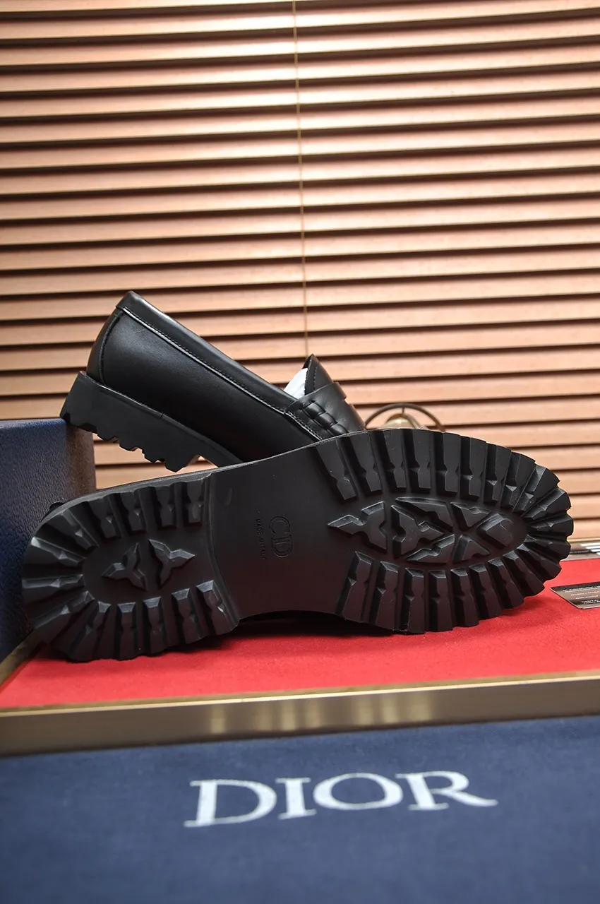 Men's shoes 💰620💶[Dior] (water-dyed cowhide lining) Dior original 1:1 high-quality factory, imported original materials, imported raw cowhide, water-dyed cowhide lining, original TPU outsole, code number: 38-44 (45 customized)